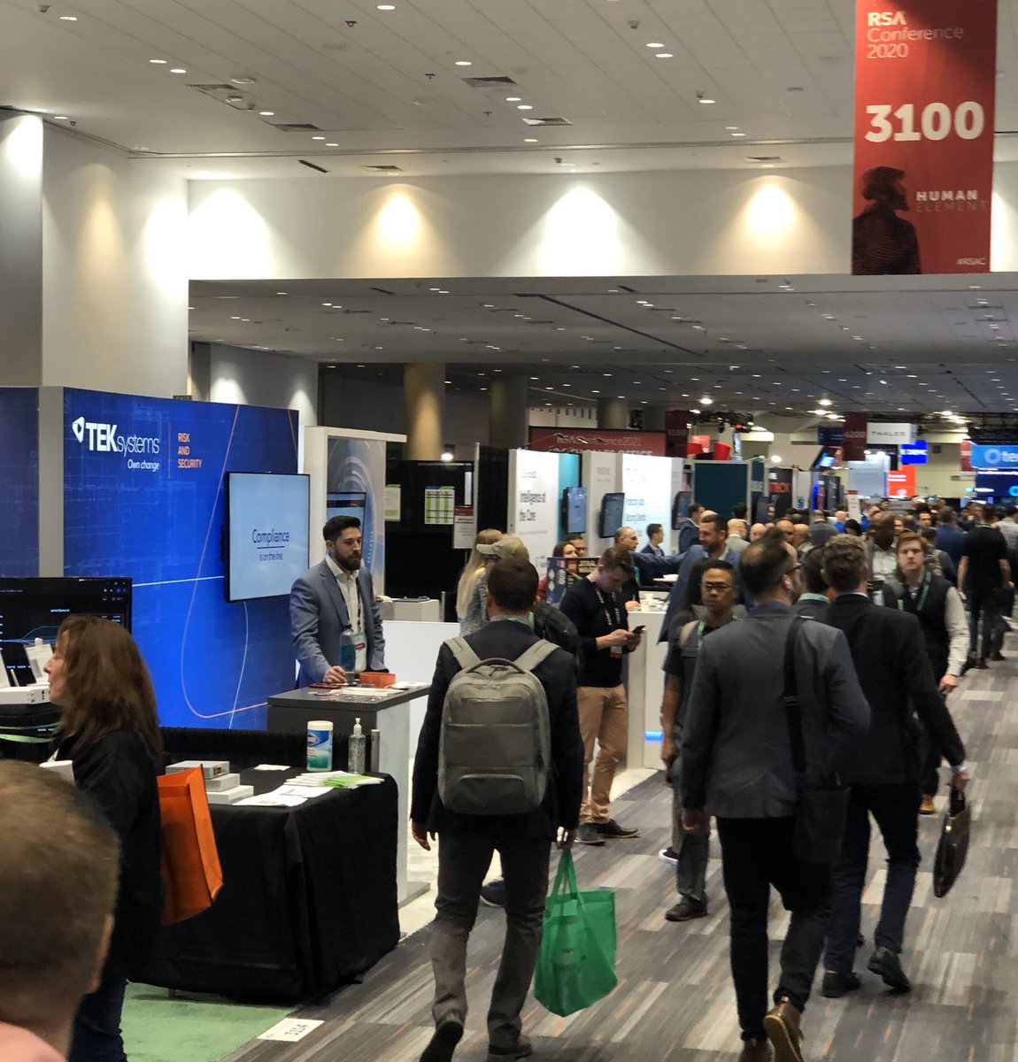 Attending #RSAC2020? Come see us at booth 3116! <a href="/TEKsystems/">TEKsystems</a>