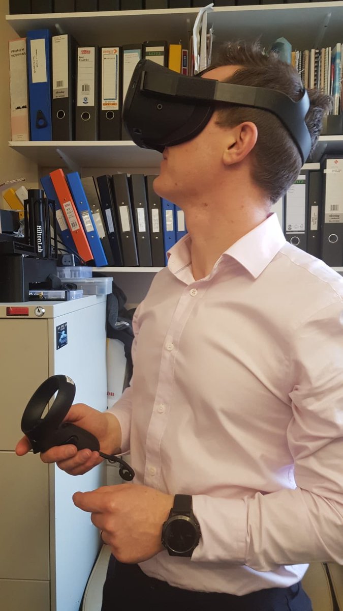 shane_costigan's tweet photo. Mind blown..

Pleasure to link up with @hiltonlab and the team @School_Pharmacy to talk through all things VIrtual reality and pharmacy! Excited to explore further over the coming months 

@Its_Atif @JamesWWood @Honrot @Amita8910 @simonharrisGL @RichardCattell1 

#Pharmacycareers https://t.co/G9OD0g9XrX