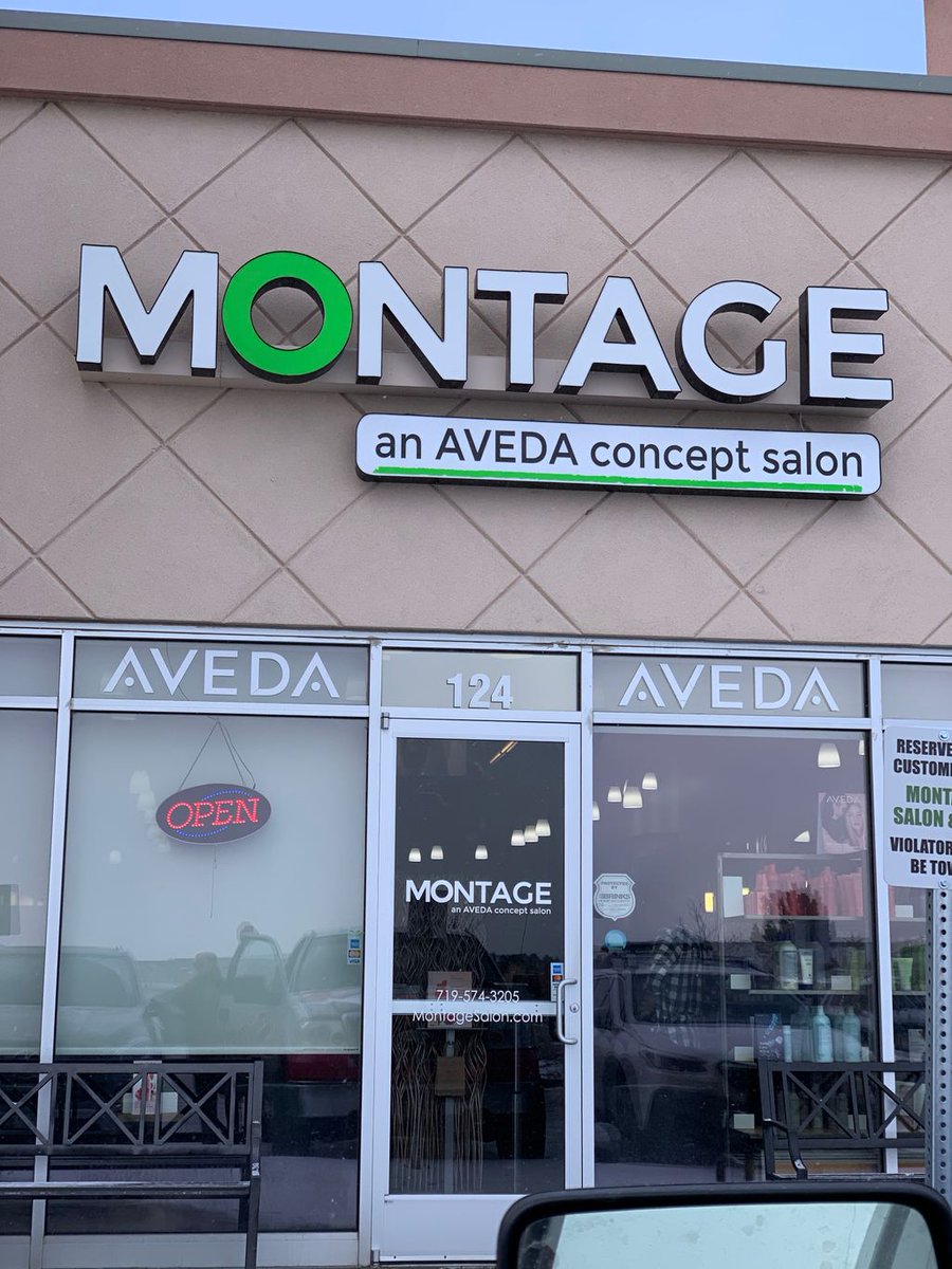 COSignARama's tweet photo. Channel letters have 3 dimensional reach for improved readability, and have various lighting options to make the best impact. 
#StevetheSignGuy #signarama #colorado #ColoradoSprings #montage #hairsalon #channelletters #winter #February https://t.co/iNUo4cN9sh