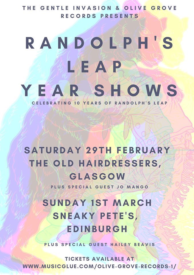 This weekend.🕺 

GLASGOW - tinyurl.com/yx3cantw

EDINBURGH - tinyurl.com/ufxst26