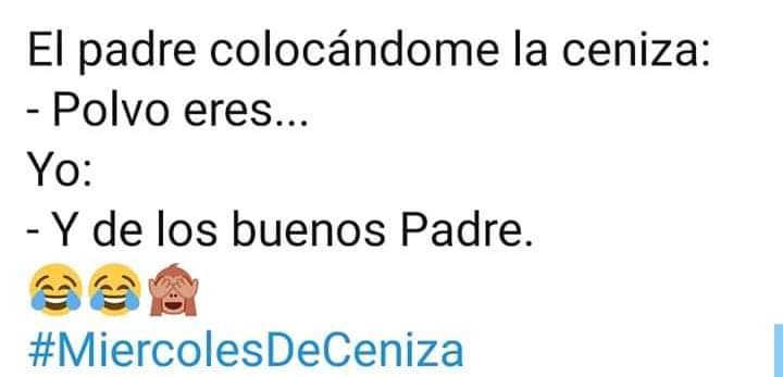 izsalguero's tweet photo. Confirmo
😂
#MiercolesDeCeniza
#robadodefacebook https://t.co/k8QNGKaF9w