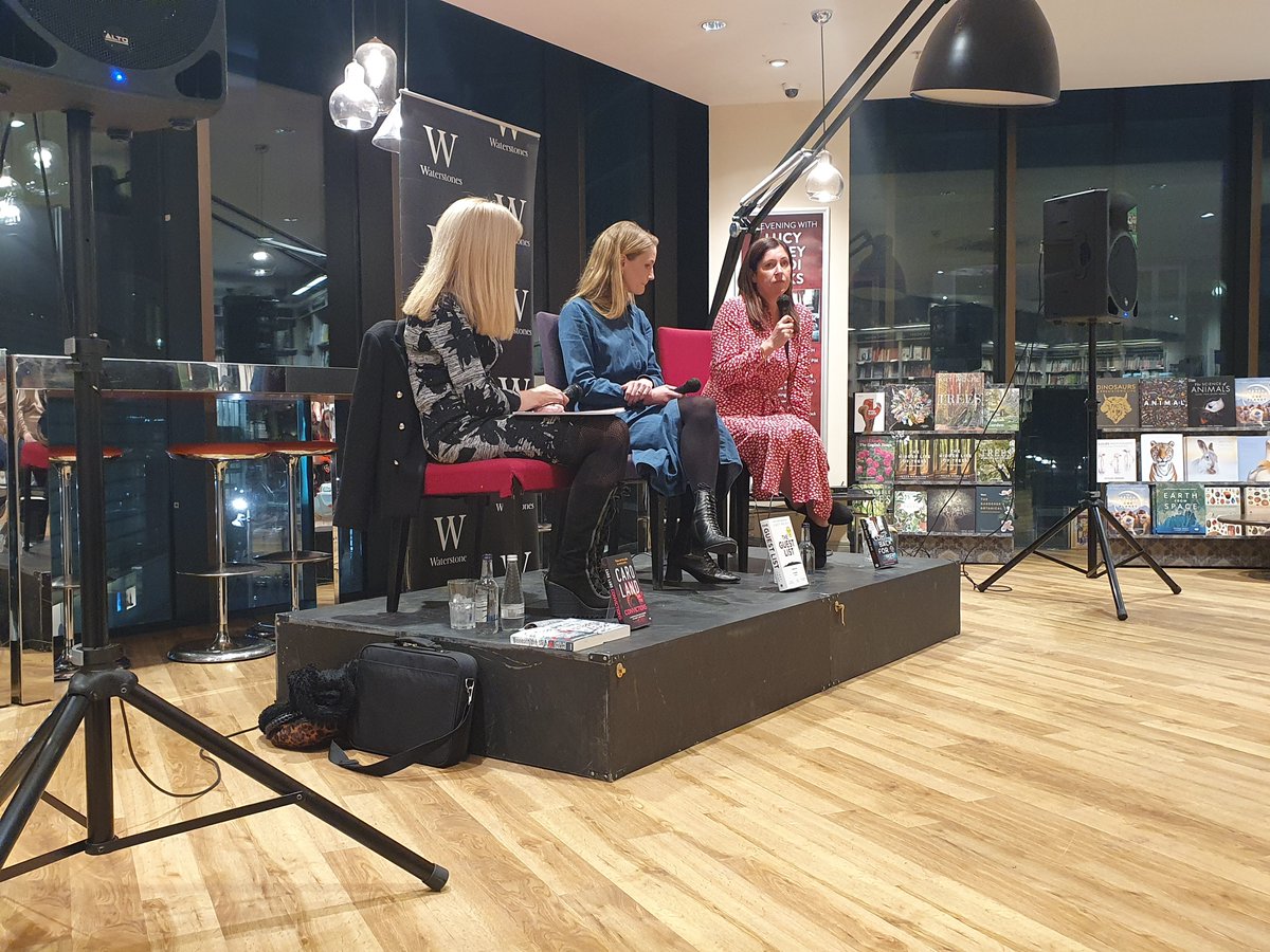 We're learning crime writing tricks with @HeidiPerksBooks and @lucyfoley at @WaterstonesLPL as well as the incriminating results of their search history (Hey Google, how long does it take for bodies to decompose?)

The perils of being a crime writer!

#ComeBackForMe #TheGuestList