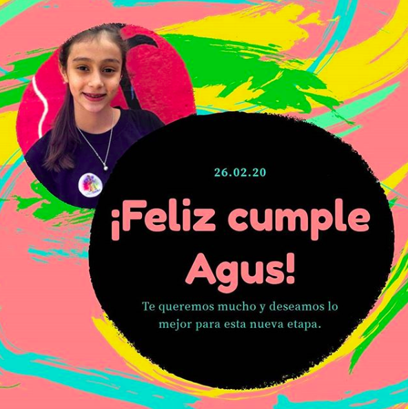 ¡FELIZ CUMPLEAÑOS AGUSS! 💗