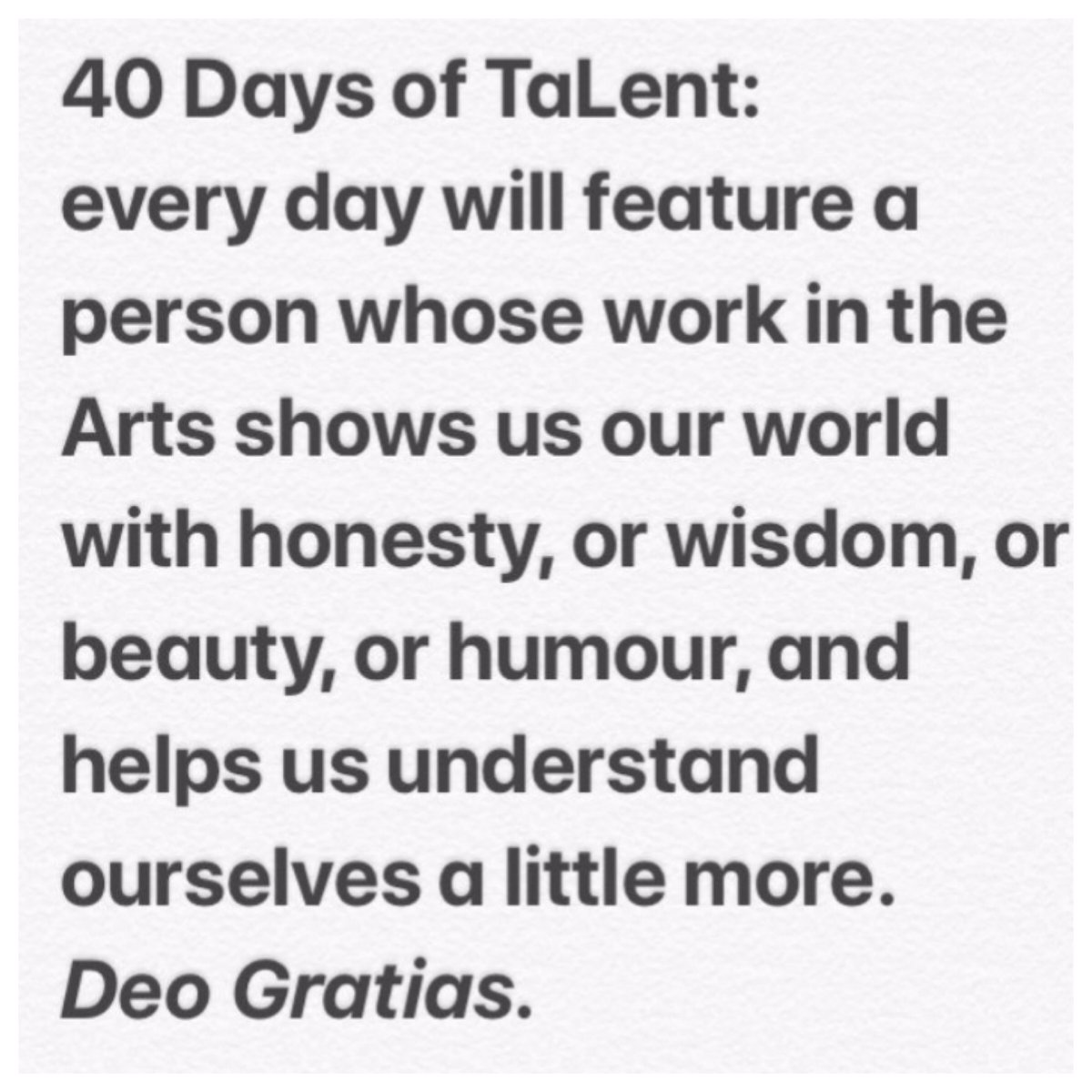 Wimb_Coll_Drama's tweet photo. Kicking off this year’s 40 days of TaLent we have Sr. Desiré Findlay | Beyond the Habit https://t.co/NF9FkH1DmS Watch the video! #inspireus #40daysoftalent #dancingwithjoy #followmeforLent @feliciansisters https://t.co/Q6eLUhpVlI
