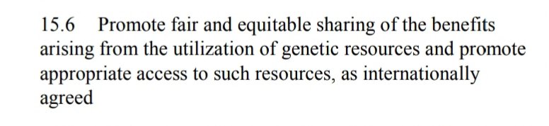 119) Global management and distribution of genetic resources. What are genetic resources? The World Intellectual Property Organization has that covered.