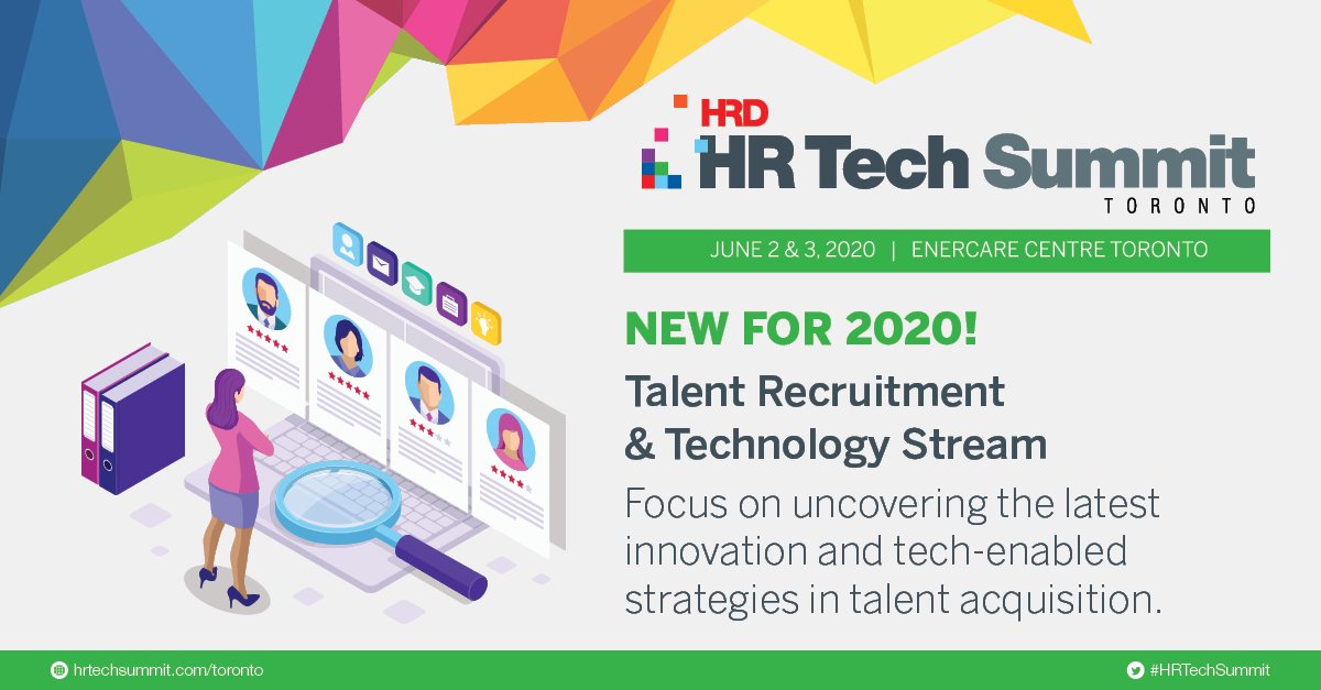 New for #HRTechSummit Toronto 2020! Designed for recruitment professionals and talent leaders, the Talent Recruitment and Technology Stream focuses on uncovering the latest innovation and tech-enabled strategies in talent acquisition.

Learn more: hubs.ly/H0nbs9-0