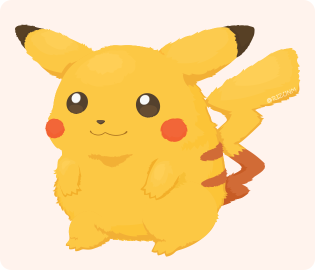 ピカチュウ 「#PokemonDay 」|リズのイラスト