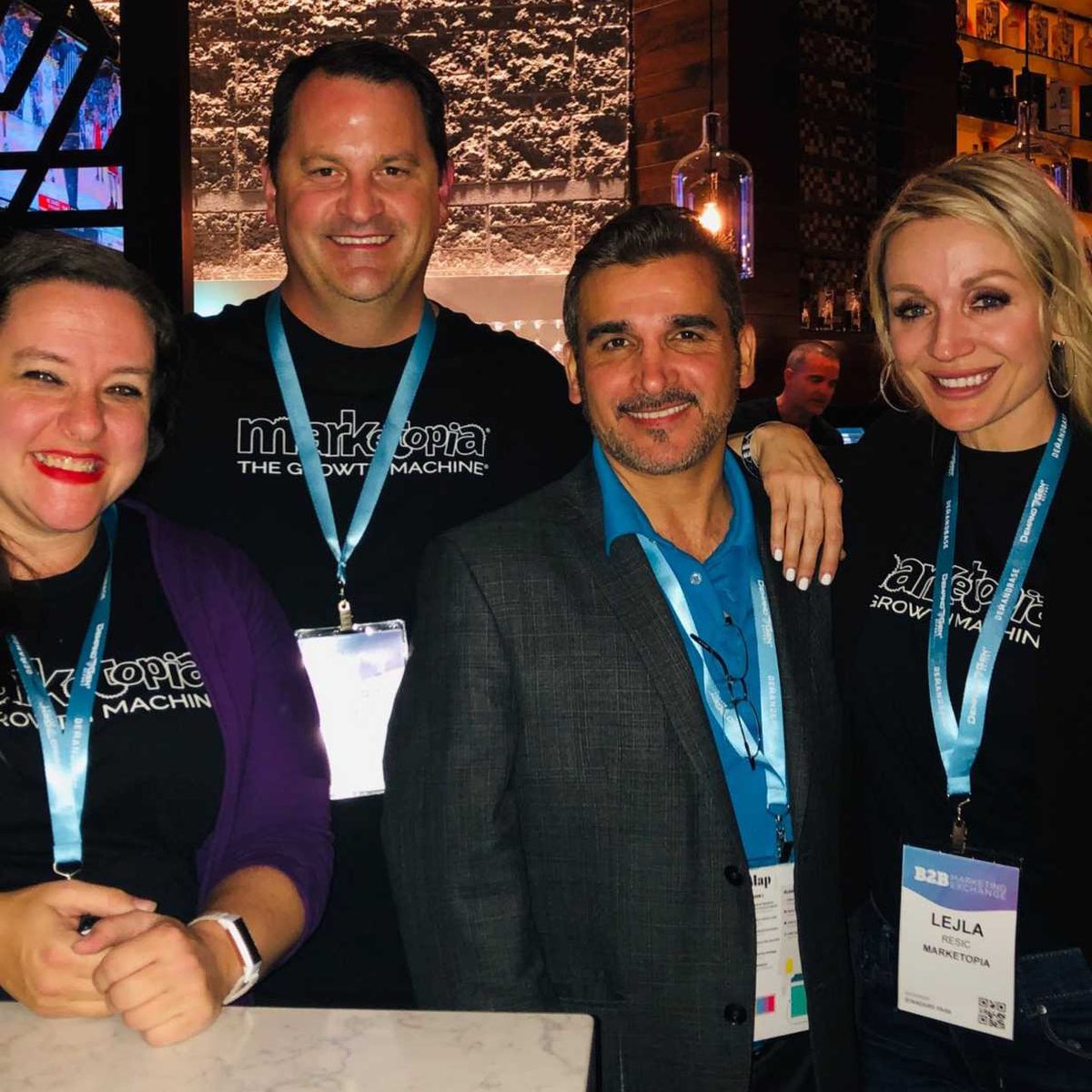 MarketopiaTGM's tweet photo. Now, we may be a little biased, but we sure do have a great team attending #B2BMX! We love investing in opportunities for our team members to learn, network and perfect their craft. 

What conferences are you looking forward to this year? https://t.co/aIMVxYMePW