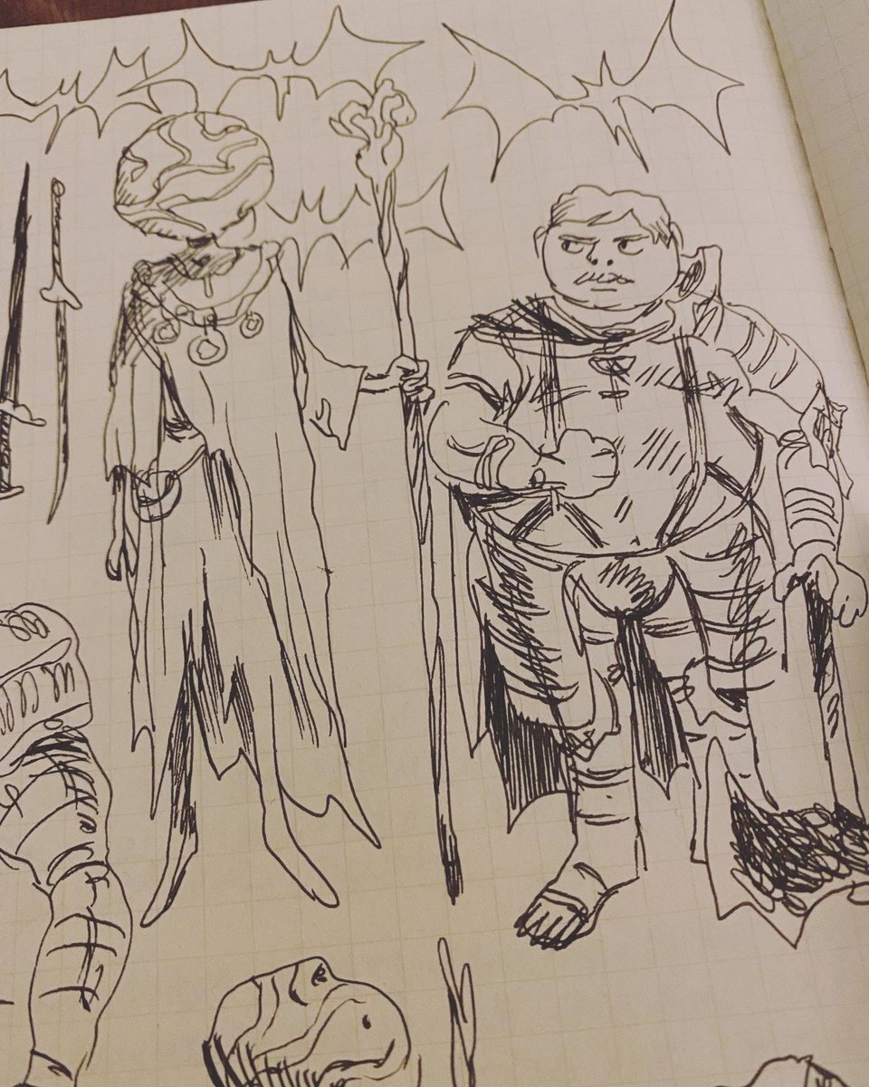 Recent sketchbook mumblings 