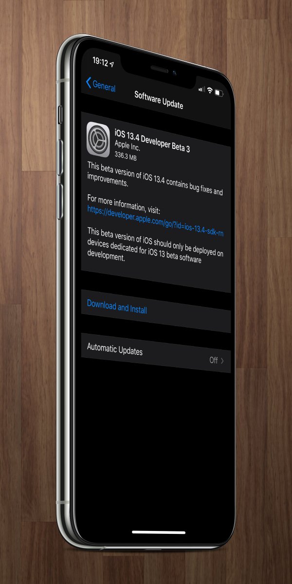 MaxdMerc's tweet image. iOS 13.4 Developer beta 3

#iOS134DevBeta3

#Apple #iPhone #iOS