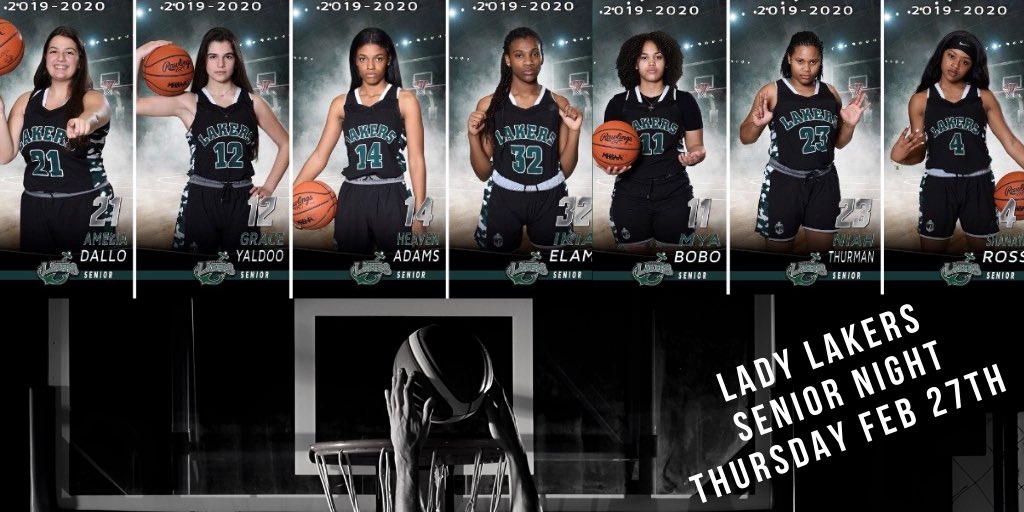 At our last HOME game tomorrow, Feb 27th, we will recognize our seven amazing and talented seniors. They will be recognized between the JV and Varsity games. Please arrive by 615 pm for recognition program.
💚💚💚💚💚💚💚#WORKSENIORS 

Freshman 4 pm
JV 530 pm
Varsity 7 pm