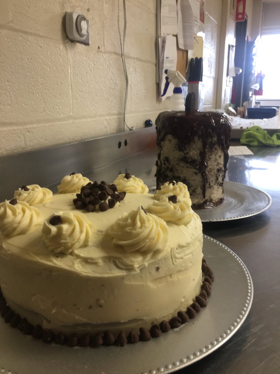 jameslfischer's tweet photo. Wamogo Restaurant Management students baking projects. They were great!👍🏼 https://t.co/AjWCmSc3CK