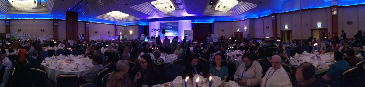 After a day full of speaking up we are ready for the Gala Dinner #NWRF2020