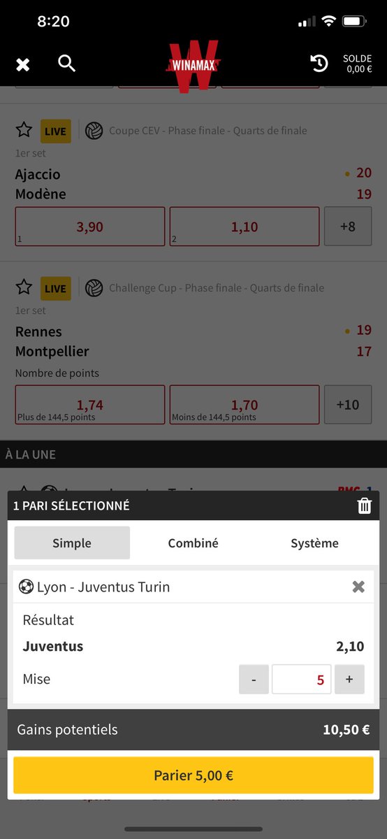 BuulDoog's tweet photo. @WinamaxSport @Winamax
Ils me traitent de menteur alors que c’est juste de la publicité mensongère et une bande d’escroc ! https://t.co/Nvvmf4jLPQ