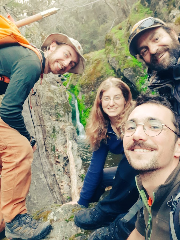 r_sarremejane's tweet photo. Just back from the field! What a beautiful place to work in @PinnaclesNPS! Continuing @mtbogan long-term monitoring of intermittent streams (6th year already) and starting the @StreamCLIMES project sampling season. Had fun with this team! @willydemendoza @Albert_Ruhi https://t.co/Pde5bLfx75