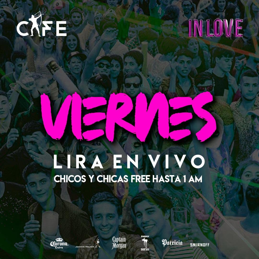 El verano sigue 🔥💪 Y este Viernes explotamos IN LOVE con mucho cachengue y <a href="/liramusicaok/">LIRA Música</a> en vivo!

Todos invitados hasta la 1.00 AM