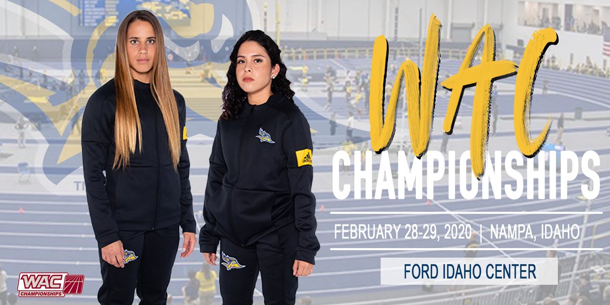 Preparation all season has been for today and tomorrow! The 2020 WAC Indoor Track &amp; Field Championships begin this morning at the Ford Idaho Center in Nampa, Idaho...

#MakeYourMark | #RiseAbove