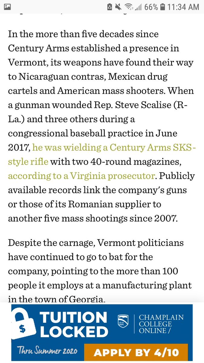 DavidManOnFire's tweet photo. @thebard1313 @rayleengale @kittykatt527 @Prysmith @Sharon08242 @MaryEll06877613 @klrwriter @tatergator4021 Century Arms, whom Bernie has protected since Iran Contra.. Weapons used at Texas Walmart, Cali Garlic Fest and several other mass murders.
#VoteBlueNoMatterWho https://t.co/LTidem0s19