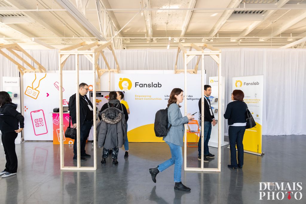 Nous étions à Expérience par Les Affaires, aux côtés de nos amis de la billetterie Eventn'Roll, afin d'ouvrir le dialogue sur l'importance de solutions augmentant la connectivité et l'engagement avant, pendant et après un événement pour générer un maximum de valeur durable!