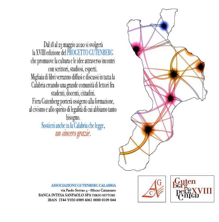 LunaRenda's tweet photo. Una delle realtà culturali che coinvolge ormai da anni tante scuole calabresi #gutenbergcalabria, ossigeno alla formazione, al civismo, allo spirito di legalità @AnnaAscani @AzzolinaLucia @MiurSocial @Irpino1959 @FondAgnelli @AmicaSofia @valeriafedeli #progettogutenberg https://t.co/8TqZQ8yGAe