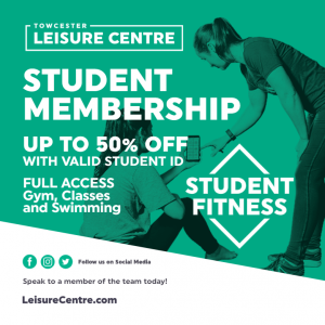 Did you know we offer Student Membership? Are you 16 or over and still at School, College or University? Talk to one of the Membership Team today, to see which option is right for you! #Studentmembershipdiscount #Workout #Leisurecentre #Studyhardworkoutharder T&C's apply