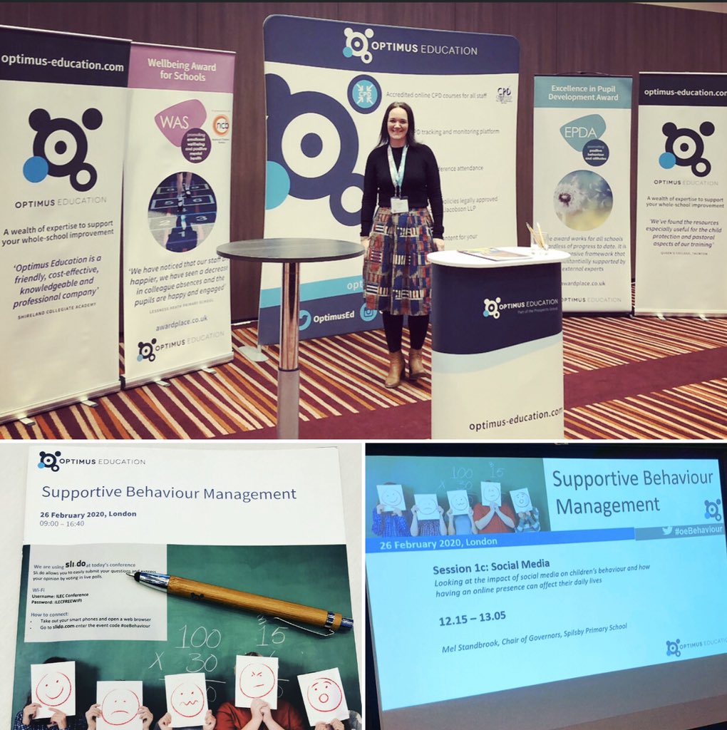 Mel_Standbrook's tweet image. Amazing event @OptimusEd #OeBehaviour @JamesKerryOE in #London I spoke all about children’s behaviour online, #riskaware &amp;amp; not closing the door on conversations about apps &amp;amp; devices. Embrace so we can help #Brilliantfeedback &amp;amp; lovely to meet so many @twitter people 😊 #GoEmpower