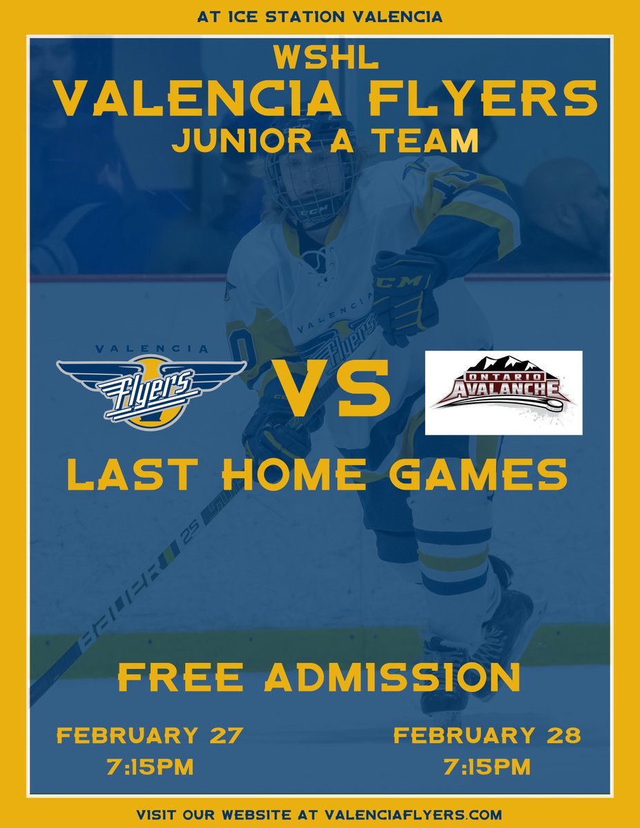 Our boys are home one last time! Come see them play for free at the Ice Station!
