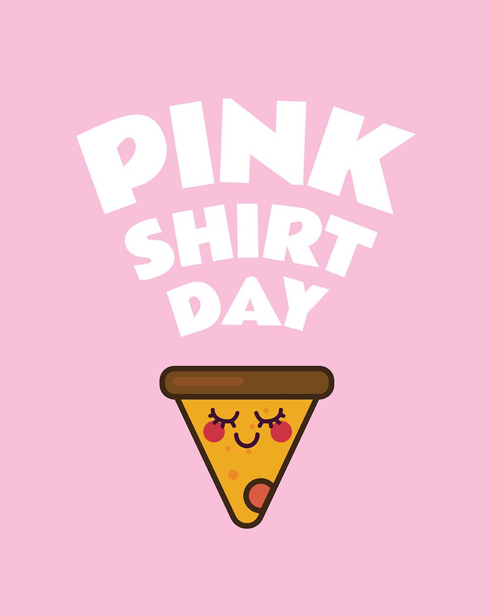 Celebrate Pink Shirt Day by nominating a friend for being kind, compassionate, and standing up against bullying. Tag them in the comments below and we may just reward them with a #RandomActsOfPizza 🍕⠀⠀⠀⠀⠀⠀⠀⠀⠀