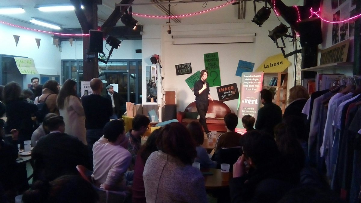 Lancement officiel de <a href="/Vert_le_media/">vert</a> ce soir, le quotidien écologique, pour tous et à prix libre ! Bravo à la fine plume : <a href="/L_Espargiliere/">Loup Espargilière</a>