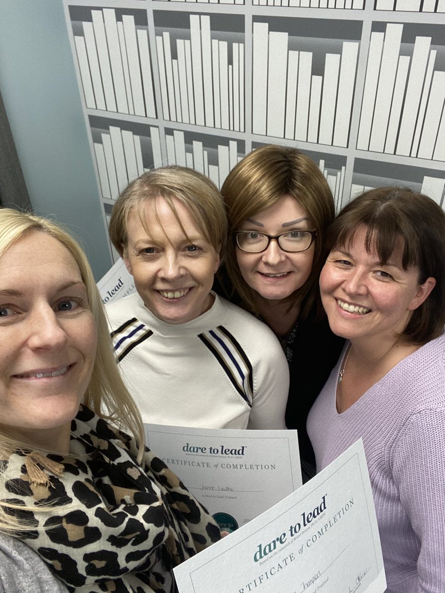 Just completed the Dare to Lead course by <a href="/BreneBrown/">Brené Brown</a>. Utterly inspired and can’t wait to start putting things into practice. #cleariskind #grateful #braveleavership #courage