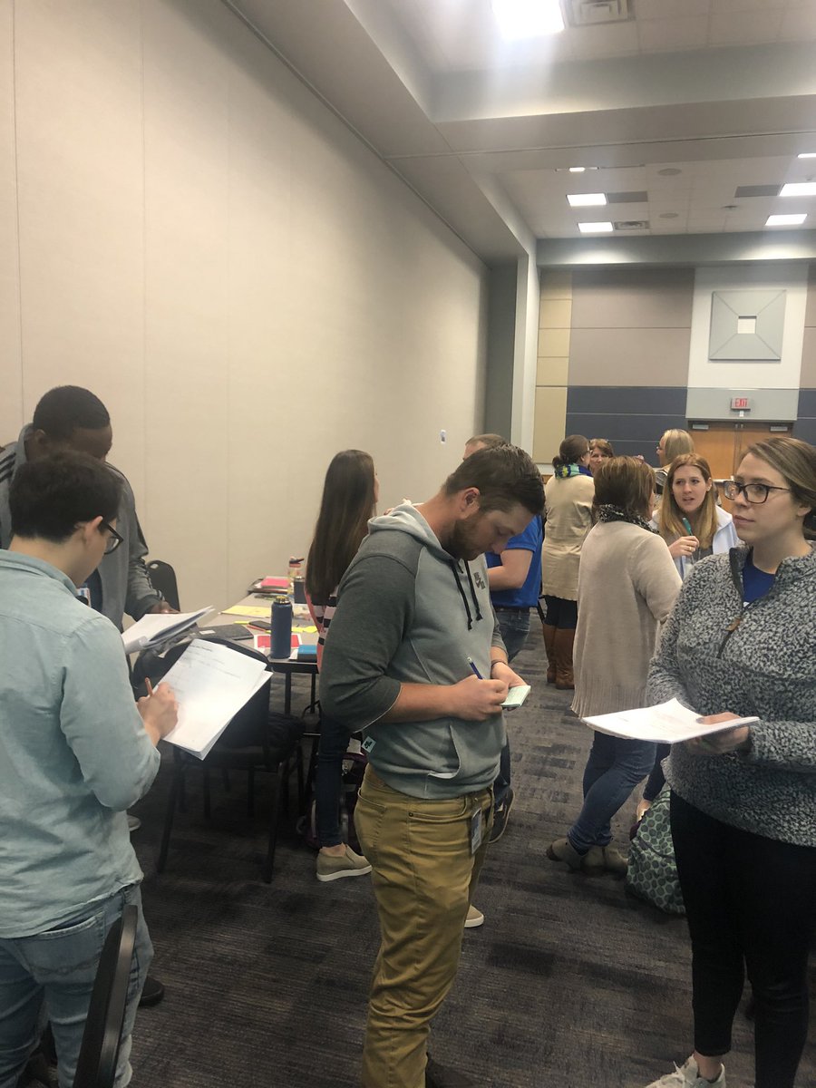 Discussing ways to collect evidence. How will we know our teaching is effective? #KISDSecMath #Algebra1Institute #KatyModelsMath @AliciafBates