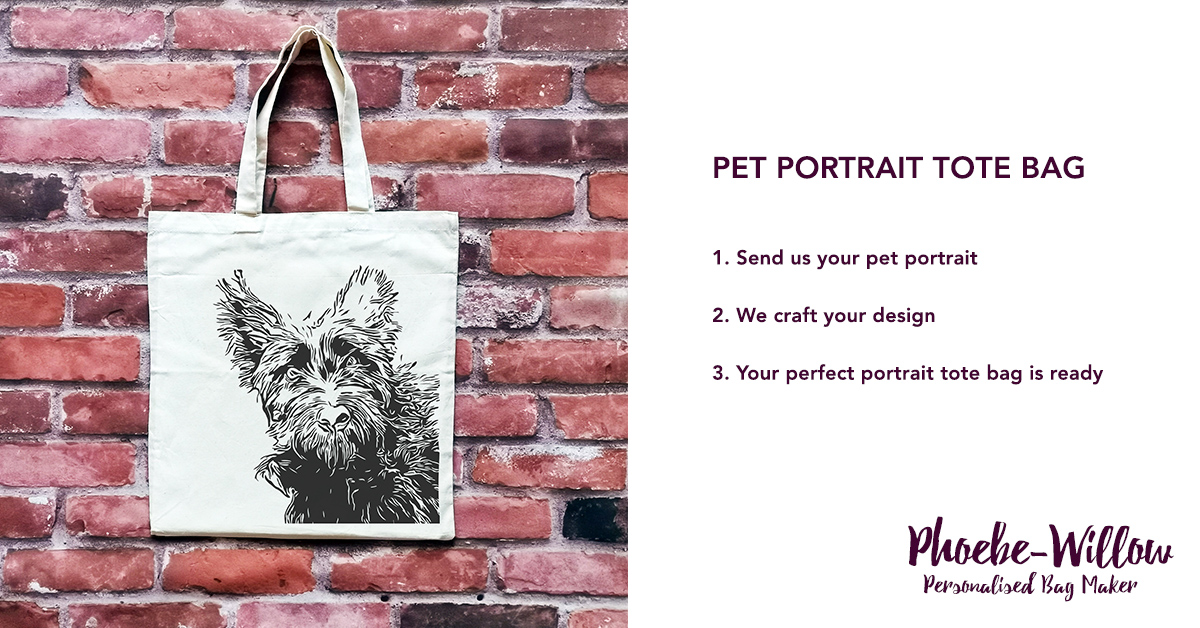 Hi👋 #HandmadeHour, new to twitter and look forward to sharing with you all. We create personalised bags from your pet portraits and drawings by your little ones. We are on Etsy too: etsy.com/uk/shop/phoebe…