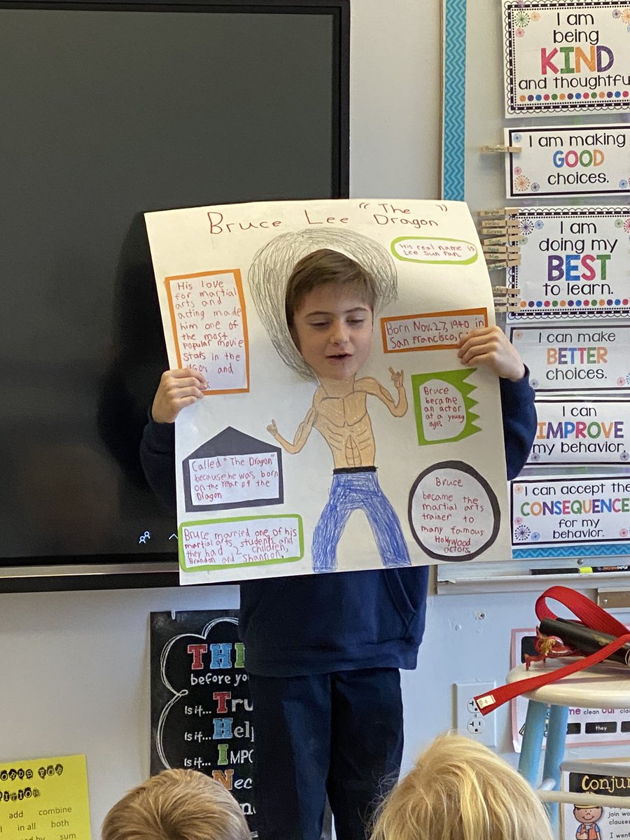 JTatSMES's tweet photo. We loved hearing about these kids’ biography choices for their book reports! https://t.co/VcxvnCCacl