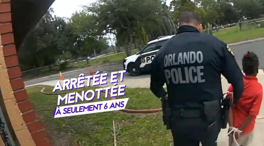 titrespresse's tweet image. (LCI): #Interpellée et menottée à 6 ans dans son école : la vidéo qui scandalise les #Etats-Unis : ARRESTATION - Scène surréaliste dans une école d'Orlando, aux Etats-Unis. Un policier est venu interpeller et menotter une enfant,.. titrespresse.com/24055691911/in…