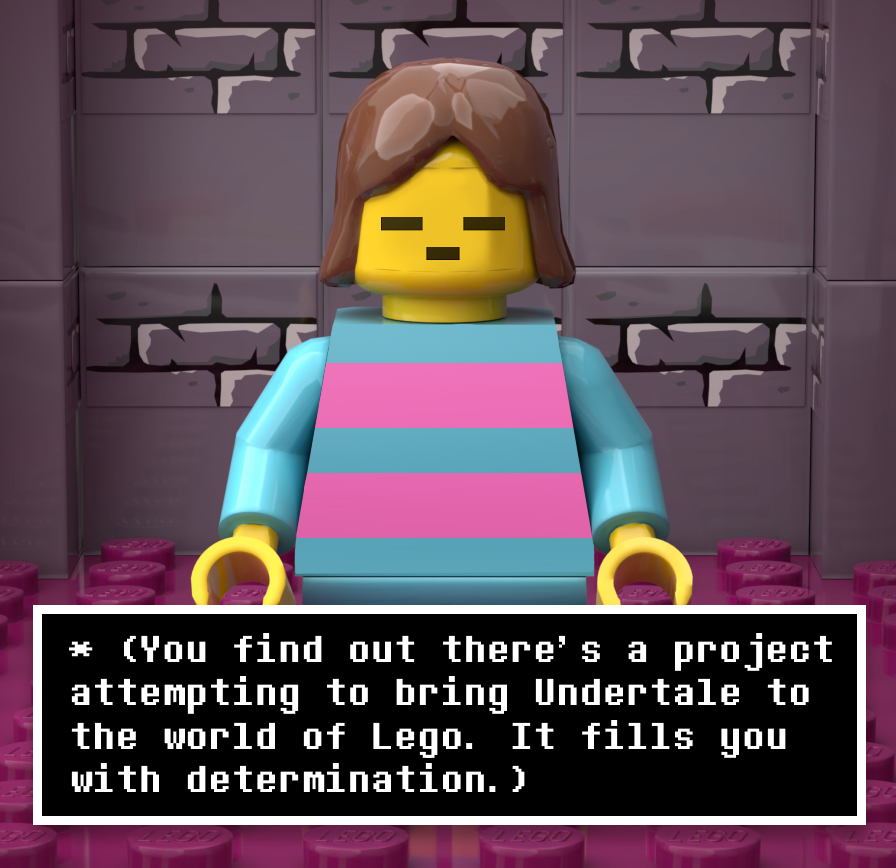 Reel on Twitter: "It's true! Go to the link below to learn more about and support the "Undertale Ruins &amp; Forest Set" ❤️ https://t.co/OXFsDYkX31 #Undertale #Lego #LegoIdeas https://t.co/tt7VVoCHkq" / Twitter