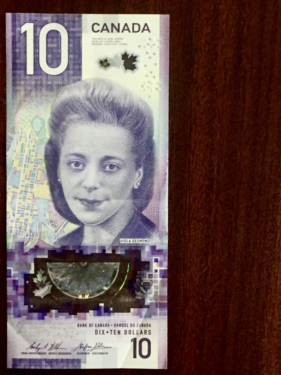 Viola Desmond: Portrait of the CAD$10 bill cbutimes.wordpress.com/2020/02/26/vio…