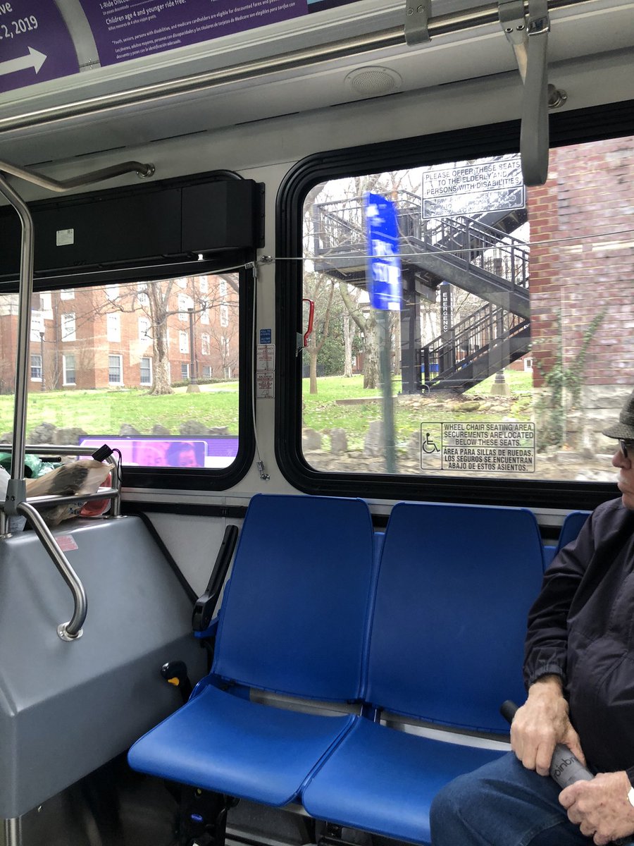 ellevoges's tweet photo. First stop on the bus seemed closer to the Wyatt center than the stop @googlemaps told us to get on at. “A lot of mysteries out there” @Groundhogdaybwy #ldcsvu #wegosafe https://t.co/v325mFnWQI