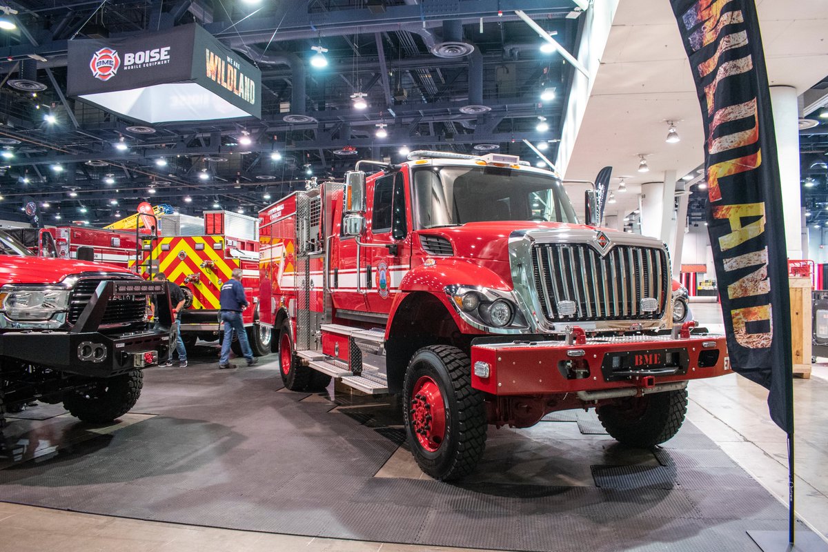 BMEFire's tweet photo. We are grateful to the departments who've allowed us to feature their engines in our Wildland Showcase! See @templetonfd's new Model 34 in person at @FirehouseWorld, booth 611. The exhibit hall is open until 2 today. #firehouseworld #firehouseworld2020 https://t.co/zTvAbCcH1Z