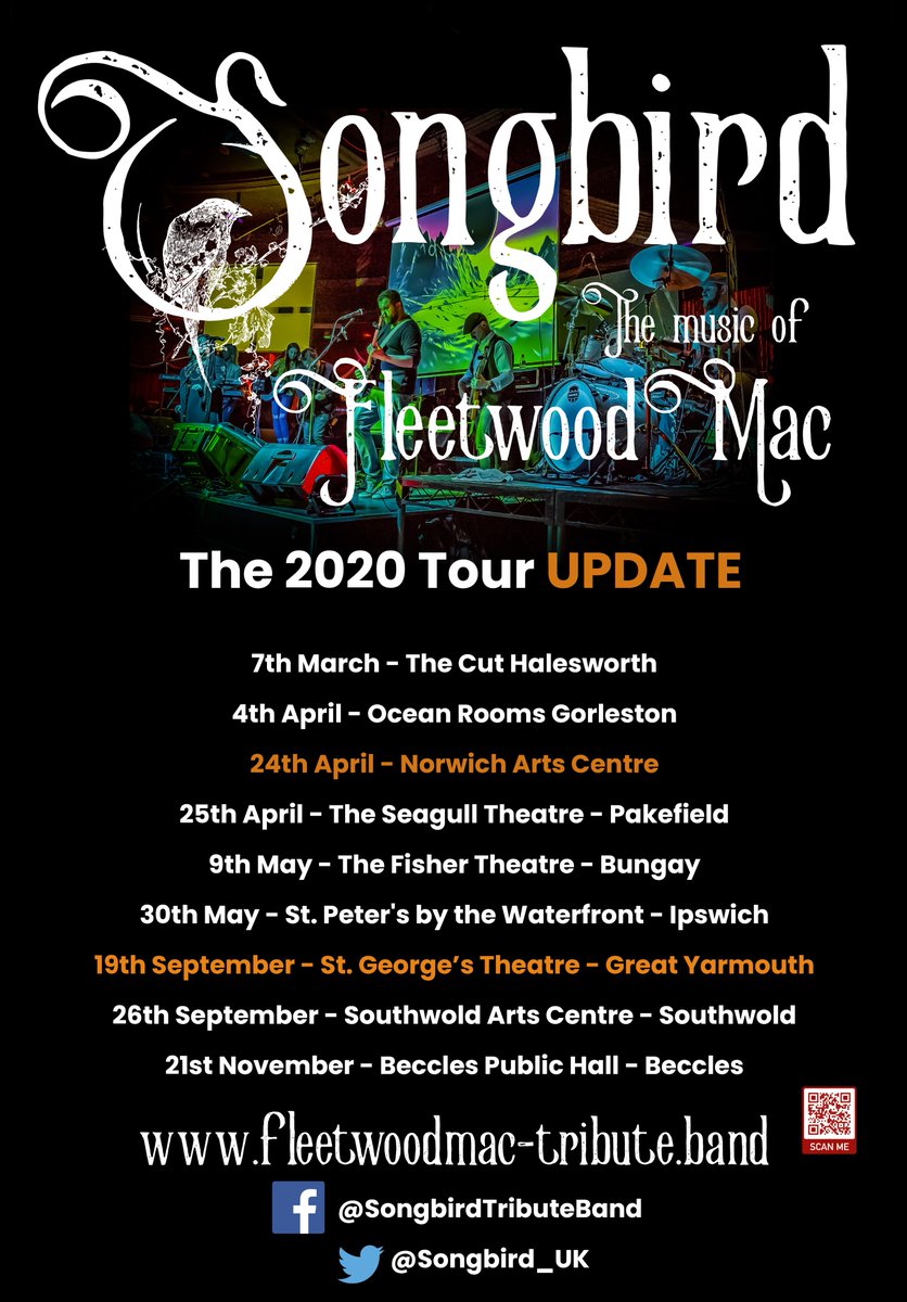 It is not long now...SO looking forward to <a href="/CutHalesworth/">The Cut</a> for our return to a WONDERFUL county, AWESOME  town and venue.  Tickets are shifting...get your tickets QUICK from The Cut website : newcut.org/events/entry/9… <a href="/suffolkmag/">Suffolk Magazine</a> <a href="/Centrepin_Pro/">Centrepin</a> <a href="/BBJournal24/">Beccles & Bungay Journal</a> <a href="/OutlineNorwich/">Outline Magazine 💙</a>