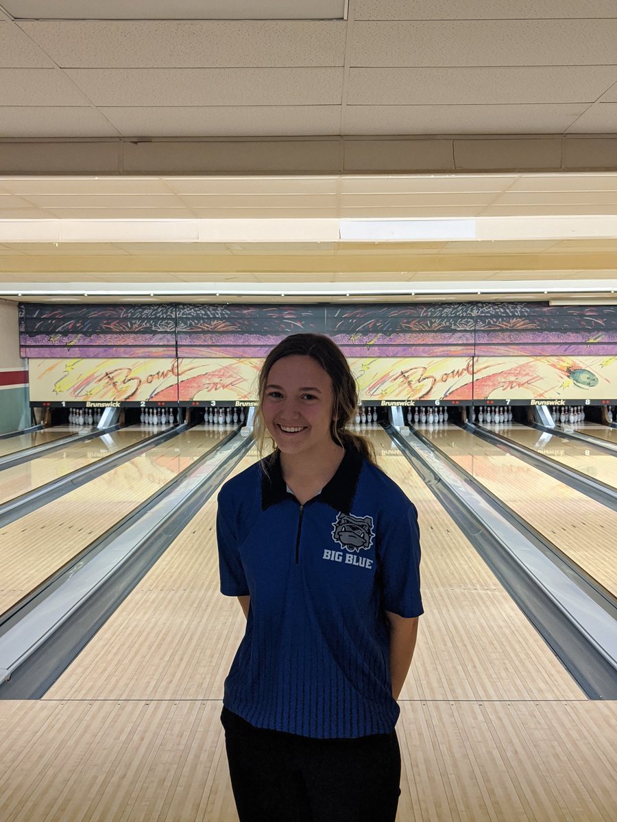 HHSBigBlueAD's tweet photo. With a 593 series, @Hamilton_HHS has an individual state qualifier in girls bowling! Congratulations to Lilly Arvin as she advances to Columbus to compete in the @OHSAASports State Tournament!!! @Hamilton_CSD @gmcsports @rickcassano @CBoxSports @BCHSSReport https://t.co/R1NbdRzOEv
