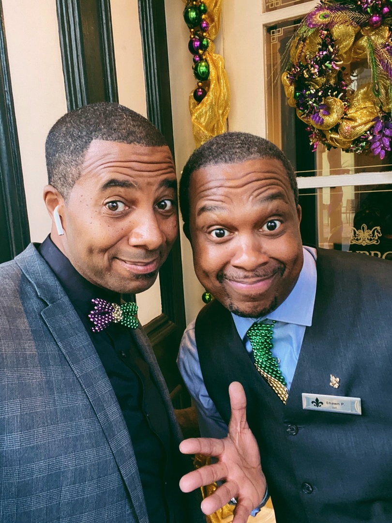 It takes a team to keep Bourbon Orleans Hotel running flawlessly during #MardiGras! Thank you to Louis, Shawn and our entire team for all of the magic you make happen behind the scenes!