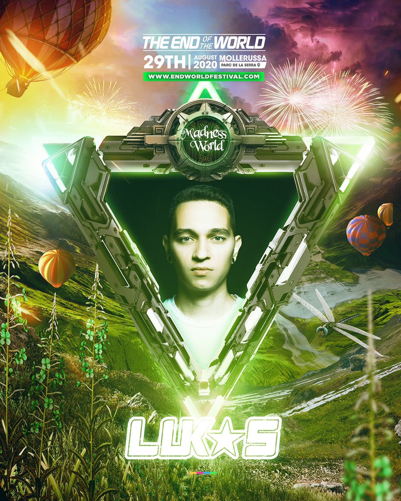 endworldfest's tweet photo. Lo sabemos… ¡Teníais ganas! 😬 El gran @deejaylukas vuelve a #theend para poner patas arriba nuestro MADNESS STAGE con un set HARDTECHNO en estado puro! 💥🔊
🎟 Pilla AHORA tu entrada en https://t.co/cFwYeQncUB y pégate con nosotros el último baile del verano 😎 https://t.co/6GBsLwLtfi