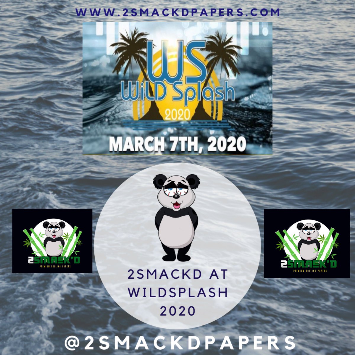 2smackdTheBrand's tweet photo. Clearwater, Fl & all surrounding areas @2smackdpapers will be at WILDSPLASH 2020 selling #2smackd Merch and Papers ๐ผ Catch us while you can before we head to the next city ๐ ๐จ Locate @tfresh00 near stage to purchase products๐ผ
#2smackdTheBrand #2smackdpapers #2smackdExotics https://t.co/4c8cSYm0bS