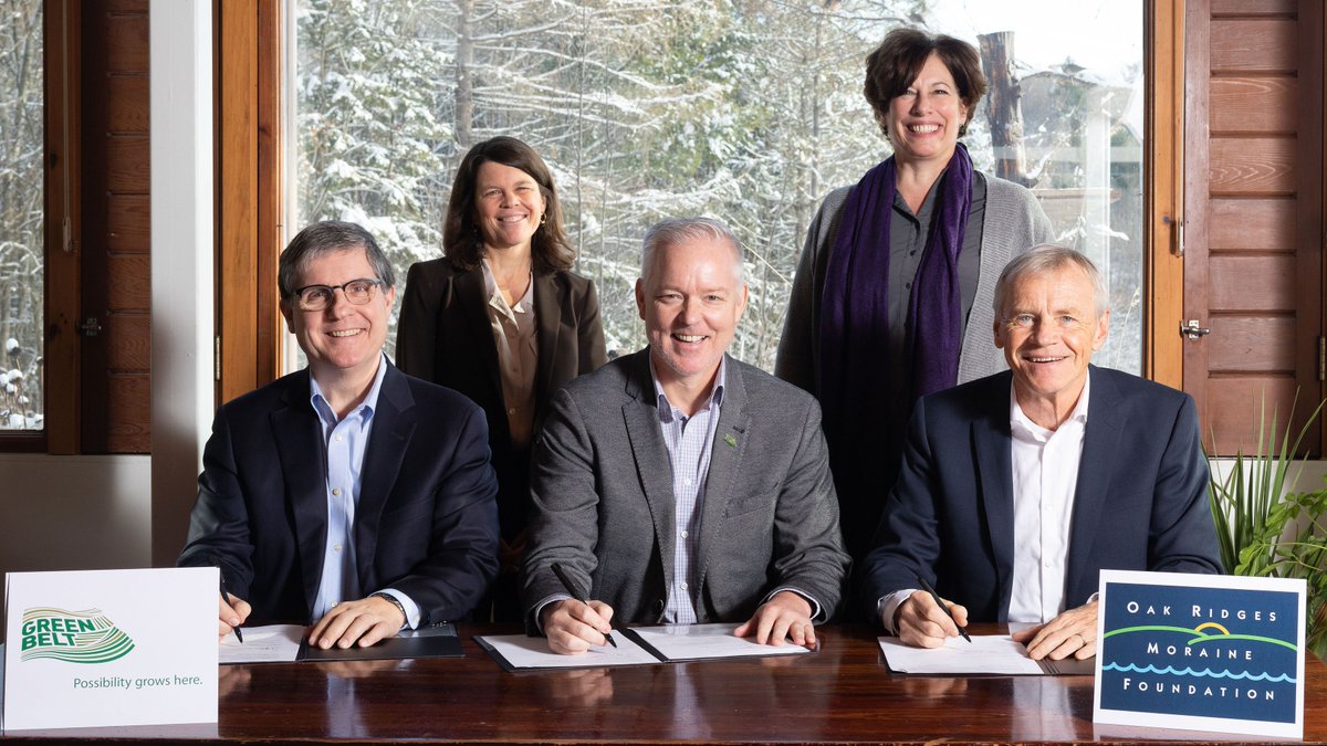We are excited to announce the coming together of two historic forces. The GBF's scope of work is expanding to incorporate the priorities of the Oak Ridges Moraine Foundation, building on our successes &amp; deepening our ability to protect &amp; enhance the Moraine into the future.