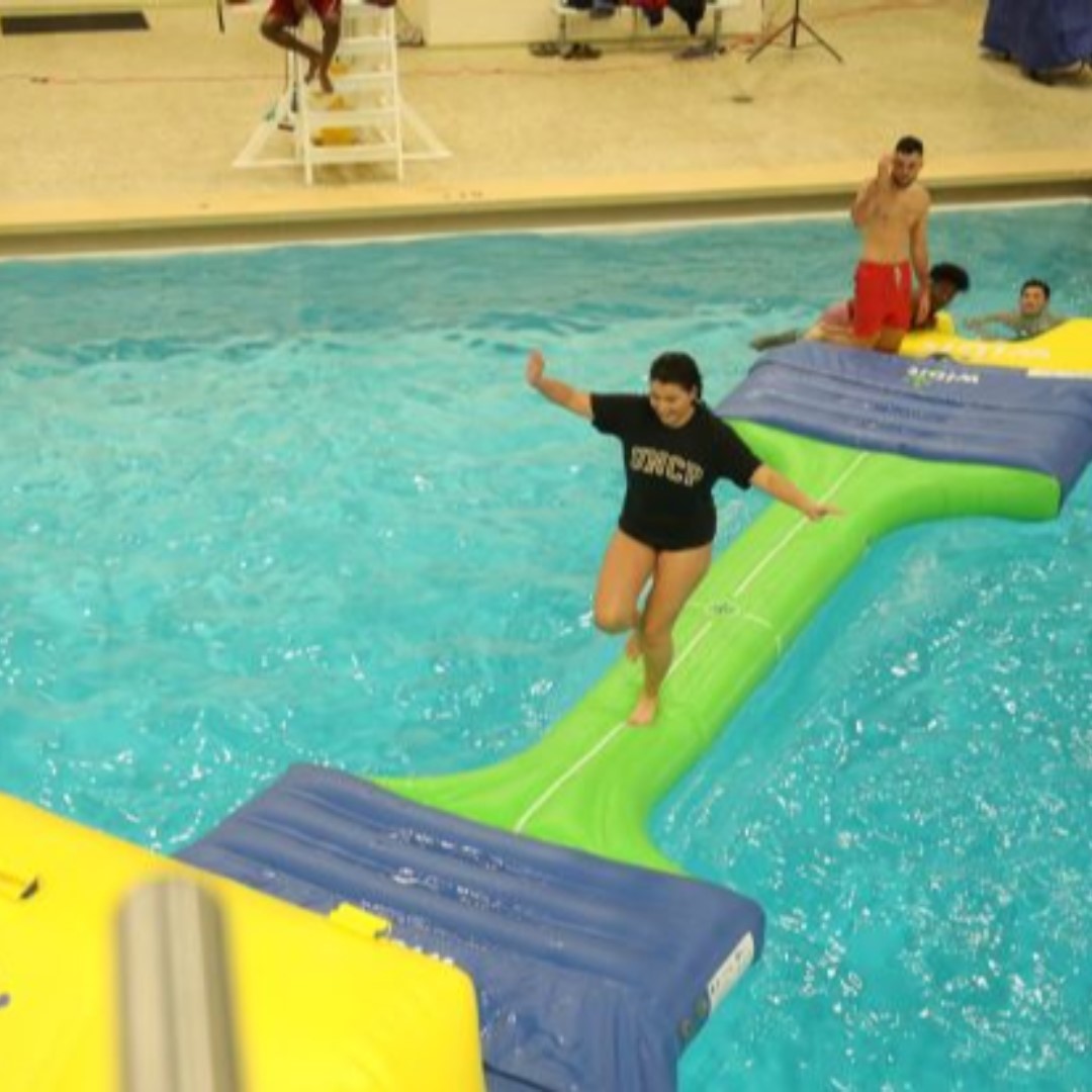 UNCP_CampusRec's tweet image. Wet and Wild Wednesday 2/26/20. #ThinkOutsideTheRun
