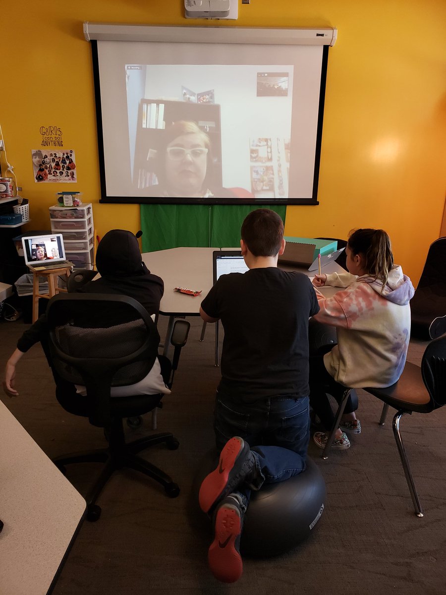 Thank you so much to Shannon Baldioli, Education Coordinator for Smithsonian <a href="/airandspace/">National Air and Space Museum</a> Museum, for connecting w/our <a href="/SJSDGATE/">SJSD GATE</a> students today to help with their #PBL! We appreciate you sharing your experience &amp; helping to #makeitreal for the students. #sjsdgate #WEareSJSD