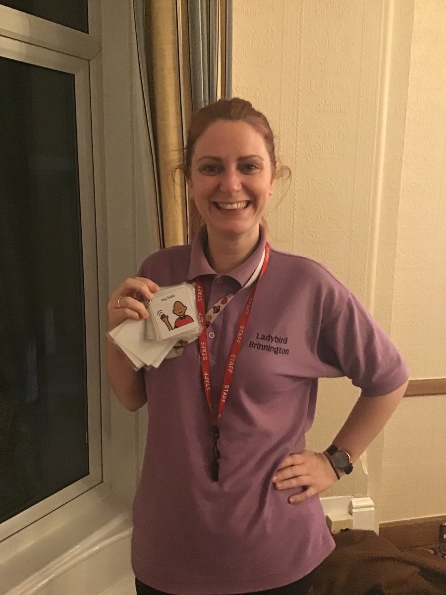 earlyyears_SK1's tweet image. We were so excited to see Leanne and a Rebecca modelling their visual symbols today that we couldn’t resist a quick pic! #letsgetvisual #EYFS #EYnetwork