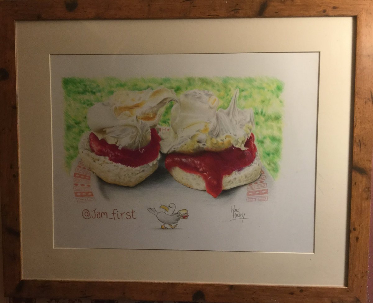 Jam_First's tweet image. Still have my @image_wurkz pride of place in my dining room #CornwallHour. #PoorLighting