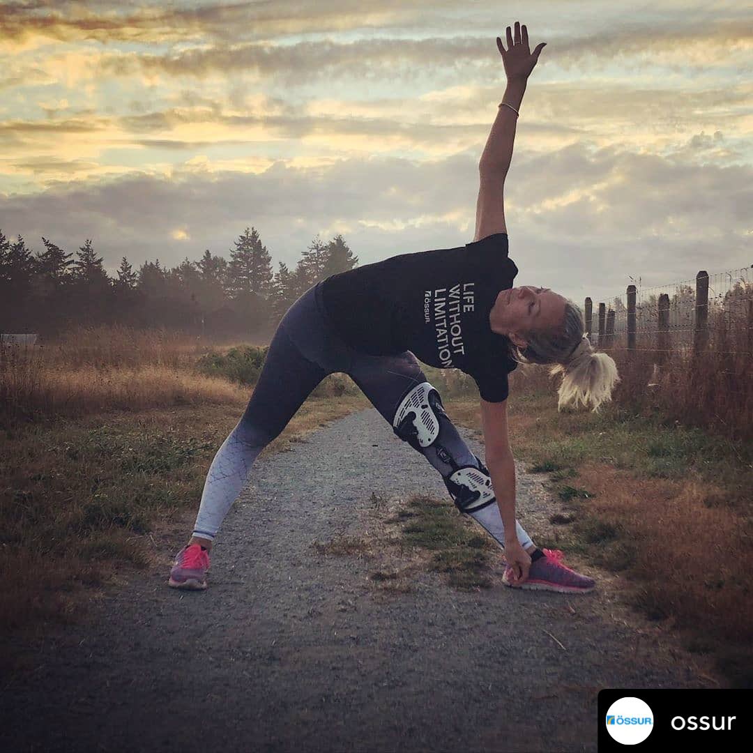 #Repost • @ossur 'Your body can do it.' Wise words from #Unloader user @thebrightmom .
.
.
 #LifeWithoutLimitations #ÖssurFamily
#IncreaseTheIntensity