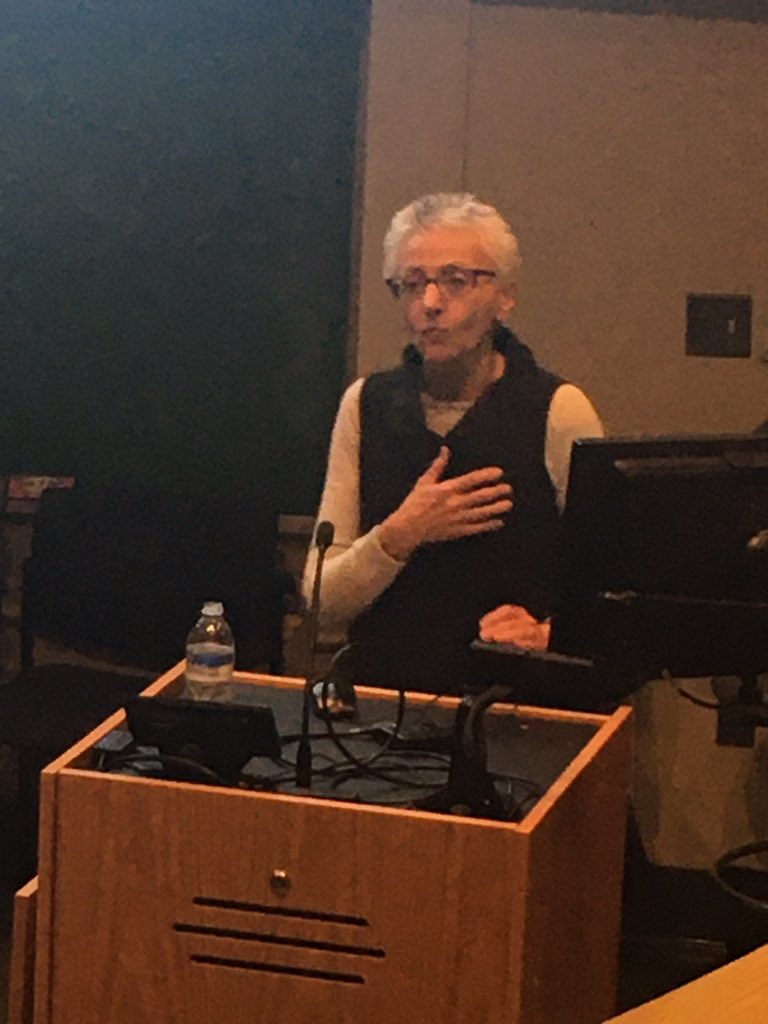Gotta love being at a program that values #WomenInMedicine ! Today’s Pulmonary Grand Rounds: Dr. Carolyn Mazure !! @YalePCCSM